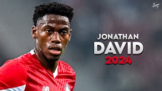 Jonathan David 202324  Amazing Skills Assists amp Goals  Lille  HD [upl. by Sillaw]