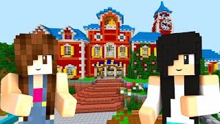 Minecraft  UMA ESCOLA NA FAZENDA Sunnyside Academy [upl. by Sapienza]