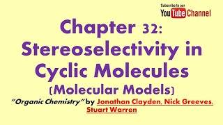 Stereoselectivity in Cyclic Molecules Molecular Models [upl. by Sephira]