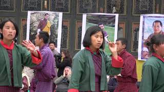 Rigsar Crane Dance Bhutan v1 [upl. by Guild]