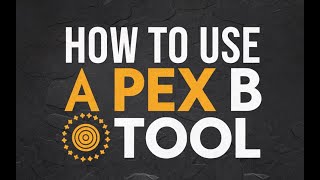 How to Use a 2In1 PEX B Cinch and Remove Tool [upl. by Kirshbaum58]