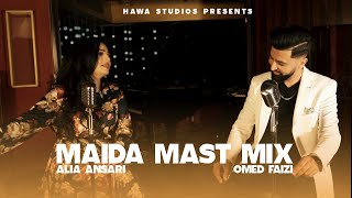 Alia Ansari amp Omed Faizi  Maida Mast Mix  New Afghan Song 2024 [upl. by Saul]