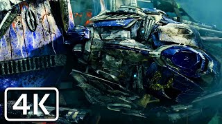 Transformers 2  Megatron kills Optimus Prime 4K [upl. by Wynny]