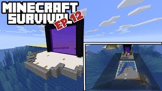 COMPLETE SPAWN CHUNKS PLATFORM  CLEARING AND OCEAN MONUMENT [upl. by Noissap]