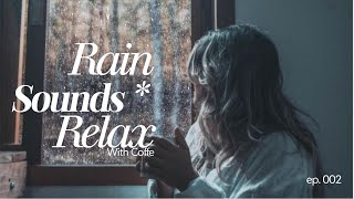 Rain Sound On Window with Thunder SoundsㅣHeavy Rain for Sleep Study and Relaxation Meditation [upl. by Merna646]