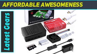 GeeekPi Raspberry Pi 4 4GB Starter Kit  64GB Edition The Ultimate Raspberry Pi Bundle [upl. by Wicks]