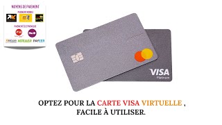 AVOIR UNE CARTE VISA VIRTUELLE GRATUITEMENT  CARTE BANCAIRE VIRTUELLE EN AFRIQUE [upl. by Rhianon]