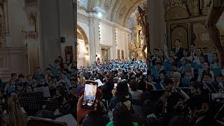 Coro de niños cantando Elevemos Nuestra Voz de Tiki Troia junto a la Sinfónica de Corrientes [upl. by Tanya409]