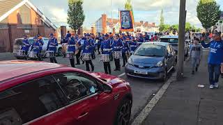 Whiterock Flute Band Shankill Arch Dedication Shankill June 2024 Orange and Blue [upl. by Nuncia]