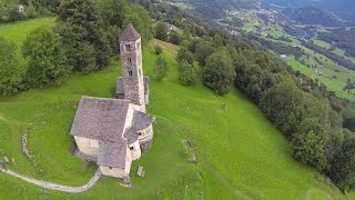 The Negrentino San Carlo Romanesque church [upl. by Auqinot817]