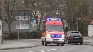 BMA Alarm DLK und ELW der Freiwilligen Feuerwehr Kelsterbach [upl. by Yenhoj]