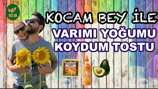 VEGAN tost yapımı Vegan Kahvaltı Alternatifi BİTKİSEL BESLENMEK [upl. by Aniaj]