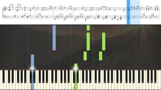 Bandari  Sunrise Hill The Foggy Dew Piano Tutorial [upl. by Iila]