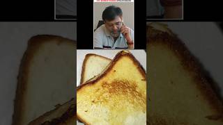 bachelor life brk fst food   toasted bread with mint chutney amp jam [upl. by Salot]