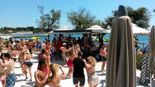 Croatia Summer Salsa Festival 2014  Early afternoon at Amarin resort [upl. by Airotal761]