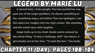 Legend by Marie Lu Chapter 11 DAY Audiobook [upl. by Aidaas117]