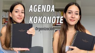 AGENDA KOKONOTE Semana Vista  Cómo ES y cómo me ORGANIZO el DÍA en mi AGENDA  Estudios y personal [upl. by Izy544]