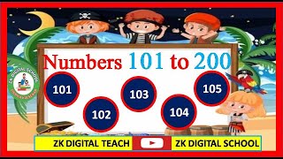 101 to 200 Numbers [upl. by Kcire]