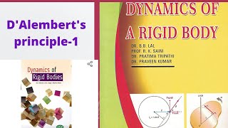 DAlemberts Principle1Dynamics Of Rigid BodyMSc [upl. by Carline17]