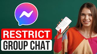 How to Restrict Group Chat in Messenger Updated 2024 [upl. by Tremml]