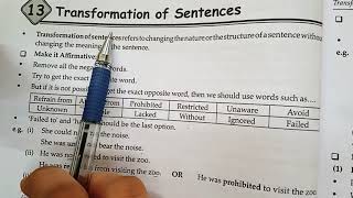 Transformation of Sentences Assertive Exclamatory Interrogative Imperative Affirmative Negative 10th [upl. by Alexia]