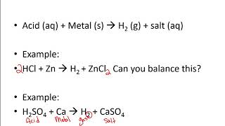 Reactions of Acids with Metals [upl. by Adyela724]