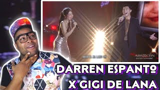 SINGER REACTS to Darren Espanto amp Gigi De Lana SLAYING Akin Ka Na Lang ASAP Natin ‘To [upl. by Vassell]