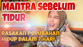 CARA AJAIB MERUBAH HIDUP SEBELUM TIDUR [upl. by Susana]