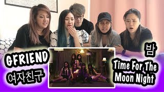 KPOP REACTION GFRIEND 여자친구  TIME FOR THE MOON NIGHT 밤 [upl. by Anneirda470]