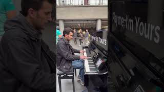 Explosive Musician Rocks The Public Piano [upl. by Chamberlain]