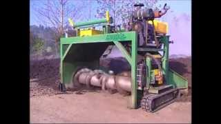 PRS 3000 Pezzolato Compost Wind Row Turners powered by DIESEL 170 Hp engine [upl. by Lon]