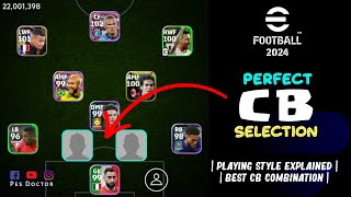 Perfect CB Combo to Improve Your Defending in eFootball 2024 Mobile [upl. by Aaberg]