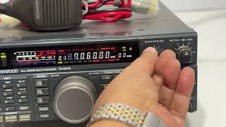 Kenwood TS690S TestRX HF Band [upl. by Doreen]