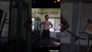 14 Months Body Transformation transformation workout calisthenics gym foryou [upl. by Salot708]