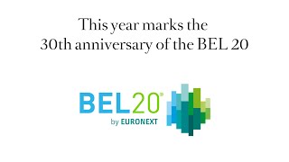 BEL 20 and Degroof Petercam common celebration of anniversaries [upl. by Drugge]