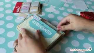 Make a Chipboard Mini Album [upl. by Alec]