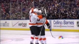 Claude Giroux 12 Points 201011 Playoffs [upl. by Rebna]