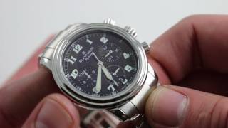 Blancpain Leman Flyback Chronograph Ref 2185F113063 Watch Review [upl. by Eintroc]