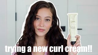 JVN Hair Complete Air Dry Creme Test amp Thoughts [upl. by Daza672]