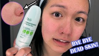 PEELING OFF DEAD SKIN DRG GOWOONSESANG BRIGHTENING PEELING GEL First Impression and Review [upl. by Aitel]