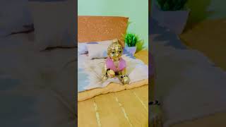 mero laddu Gopal 🙏radheradhe laddugopalhamareharitrending viral [upl. by Nivram]