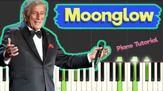 Moonglow  Jazz Piano Tutorial EASY [upl. by Wendi]