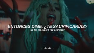 Bebe Rexha  Sacrifice Official Video  Sub Español  Lyrics [upl. by Ofilia]