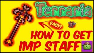 How To Get Imp Staff In Terraria  Terraria 1449 [upl. by Alana289]