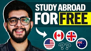 How to study abroad for free  Fully Funded Scholarships 2023 [upl. by Gurney]