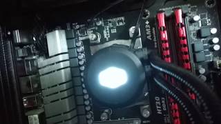 CoolerMaster MasterLiquid Lite 120 ReviewTest Part 1 [upl. by Maddox]