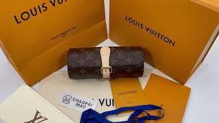 LOUIS VUITTON M47530 3 Watch Case [upl. by Saitam]