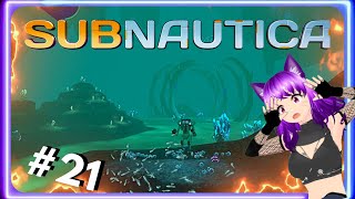 ¡ME ATACA EL LEVIATAN FANTASMA😱🌊  SUBNAUTICA🐟 21 [upl. by Chilson]