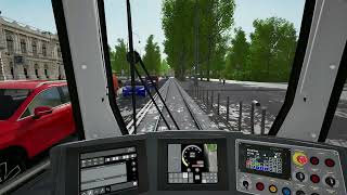 TramSim Vienna I Went To The Spar 4K [upl. by Uos870]