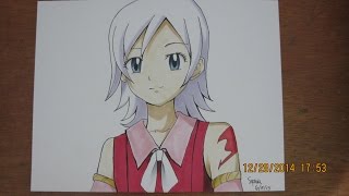 Fairy Tail Drawing and Coloring Lisanna [upl. by Doria]